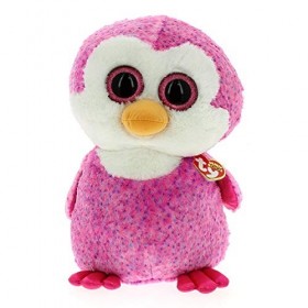 TY&nbsp;–&nbsp;Beanie Boos Glider, Pingouin, 40&nbsp;cm, Rose United Labels 37060ty Ibérique 