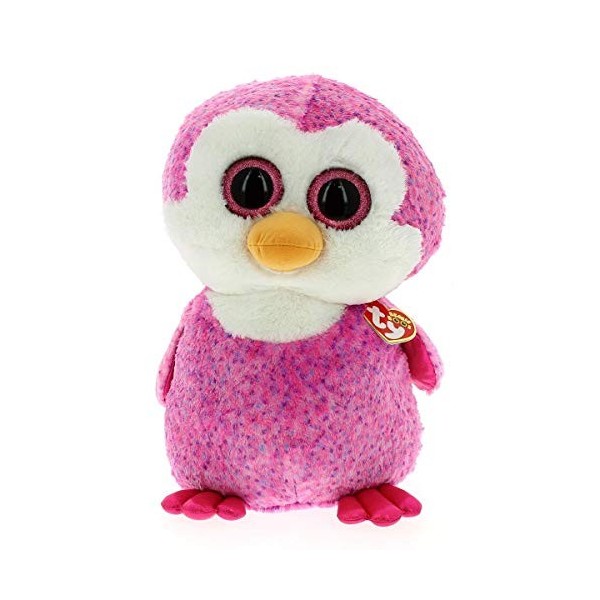 TY – Beanie Boos Glider, Pingouin, 40 cm, Rose United Labels 37060ty Ibérique 