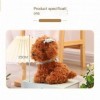 GRAVY Peluches Simulation Chiot en Peluche Poupée Jouet Mignon Doux Habiller Chien Jouet Poupée Poupée Cadeau for Enfants Ani