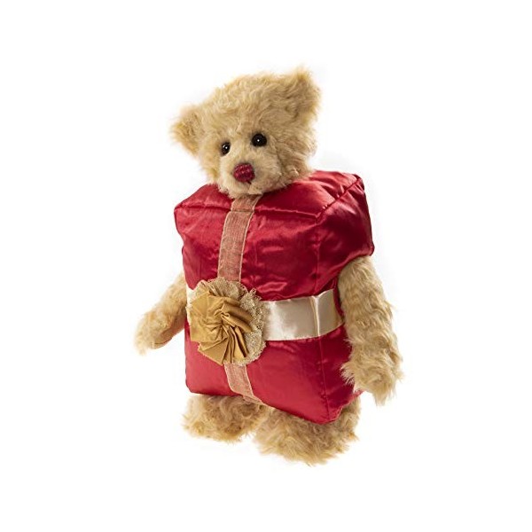 Charlie Bears - Tokens | Ours en peluche 2021 – Cadeau de Noël entièrement articulé à collectionner costume amovible – 47 c