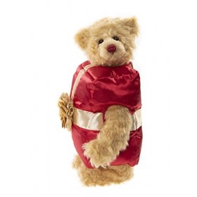 Charlie Bears - Tokens | Ours en peluche 2021 – Cadeau de Noël entièrement articulé à collectionner costume amovible – 47 c