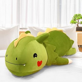 perfk Mignon peluche dinosaure jouet dinosaure animaux en peluche jouet oreiller de couchage poupées en peluche pour cadeau d