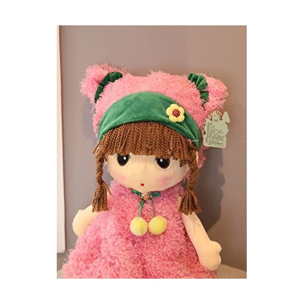 Li&Aimi 40/60 / 90cm Peluche Peluche Mignonne poupée Fleur fée poupée poupée Fille Cadeau danniversaire Princesse Dormant Or