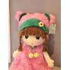 Li&Aimi 40/60 / 90cm Peluche Peluche Mignonne poupée Fleur fée poupée poupée Fille Cadeau danniversaire Princesse Dormant Or