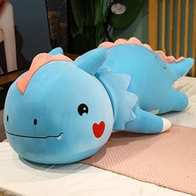 Oshhni Jouet de dinosaure en peluche de dessin animé, poupées en peluche jeter oreiller dinosaure animaux en peluche jouet po