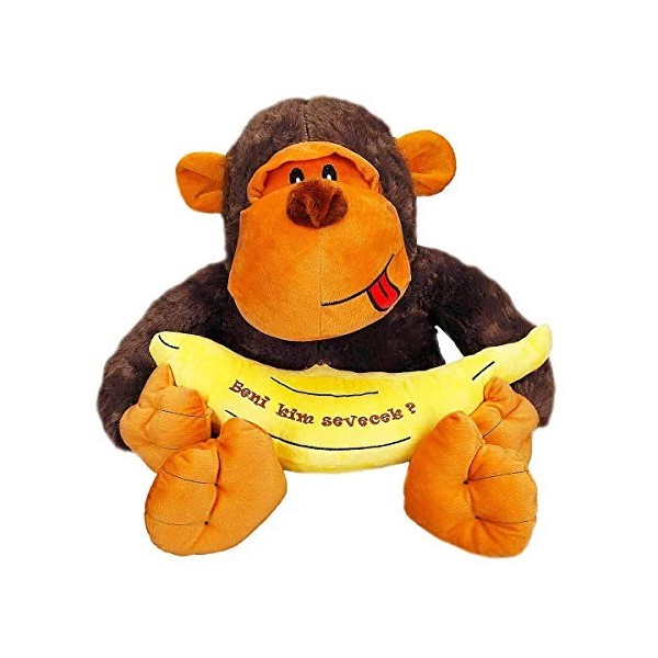 Sunman Banana Gorilla Peluche 50 cm