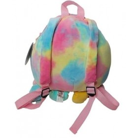 Squishmallows Kellytoy Sac à dos officiel en peluche douce 30,5 cm Opale la pieuvre