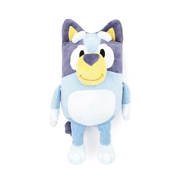 Jay Franco Bluey Plush Buddy Oreiller en peluche super rembourré en microfibre de polyester, 30,5 cm