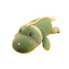 F Fityle Mignon dinosaure en peluche étreignant oreiller jouet en peluche pour chambres denfants doux poupée taille coussin 