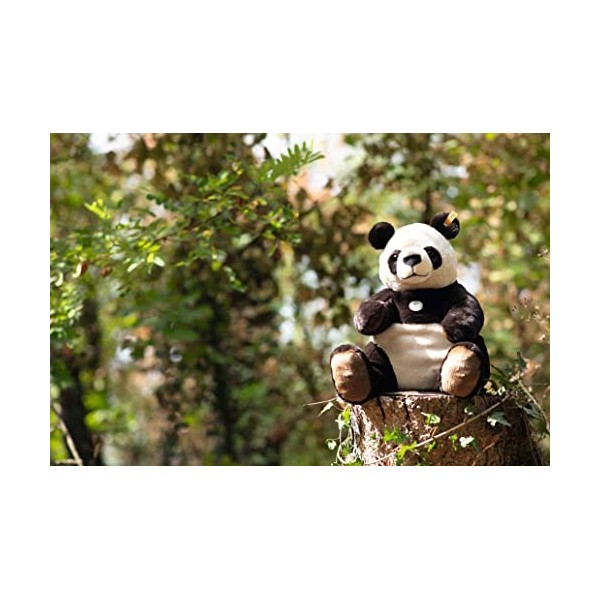 Steiff Teddies for Tomorrow Panda géant Pandi - 067877 - Multicolore - 40 cm