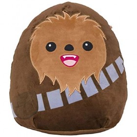 Squishmallow Peluche Chewbacca Star Wars 25,4 cm