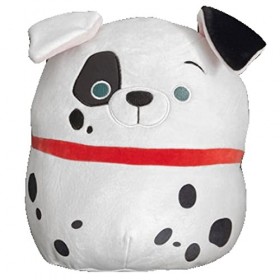 Squishmallow Personnages officiels Kellytoy Disney à collectionner - Animal en peluche souple dalmatien à lots, 25,4 cm 