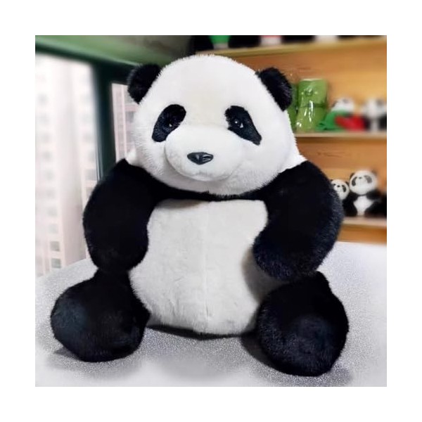 ZCBYBT Adorable Panda Peluche Animal Peluche pour Filles Garçons danniversaire De Noël Bedtime Cadeau,A,25CM