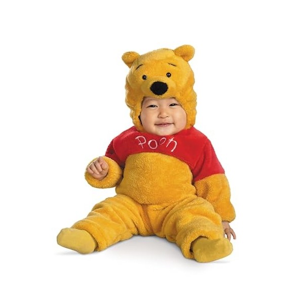 Winnie The Pooh Costume de luxe double face en peluche 12-18 mois 