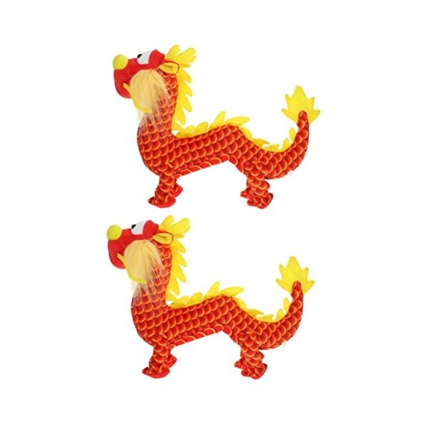 Toyvian 5 Pièces Jouet en Peluche Dragon Oreiller en Peluche Nouveaux Jouets pour Animaux Jouets De Dragon en Peluche Sac da