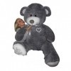 Nounours en peluche énorme, Jouet doux, Cadeaux enfant, Teddy Bear 190cm couleur: gris 