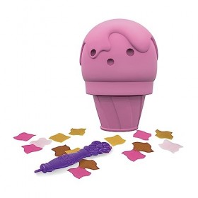 The Orb Factory Chat crème glacée 3D PlushCraft™