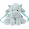 Apricot Lamb Amuseable Sac à dos en forme de dragon vert en peluche pour enfants et adultes 30,5 cm 