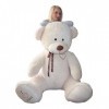 Nounours en peluche énorme, Jouet doux, Cadeaux enfant, Teddy Bear 190cm couleur: creme-b 