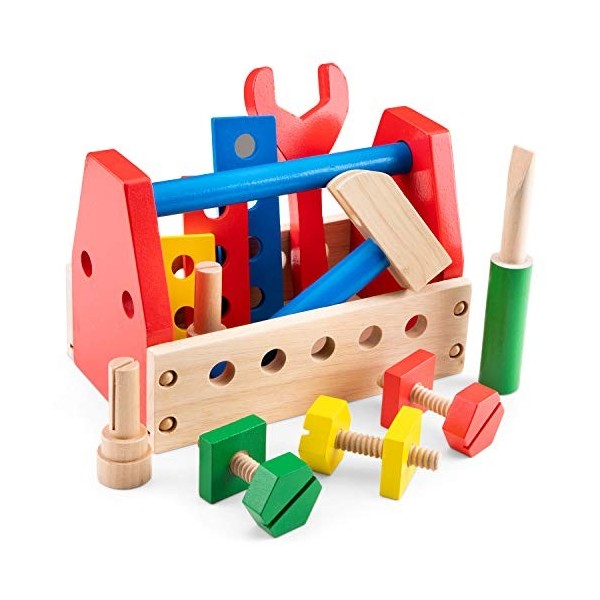 New Classic Toys boîte à outils Jeu d’Imitation Éducative pour Enfants, 550