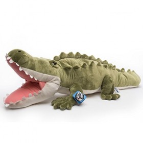 Doudou crocodile - XXL - 90 cm - En peluche - Pour reptiles - IROKY