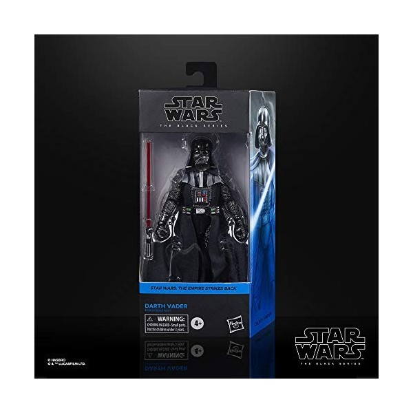 Star Wars – Edition Collector – Figurine Black Series Dark Vador - 15 cm