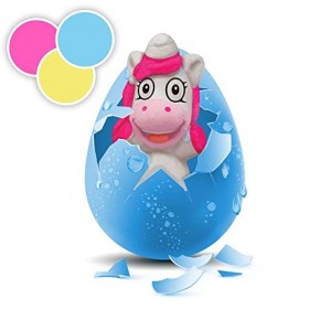 CRAZE GROWING EGGS Oeuf Surprise Oeuf de Licorne à éclore Figurine Licorne à collectionner Jouet Licorne Cadeau Licorne Fille