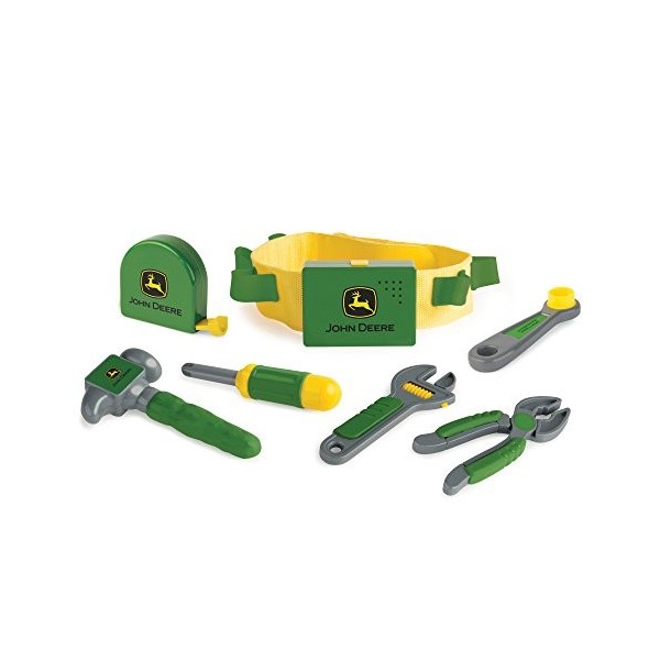 TOMY ERTL John Deere Deluxe Ceinture à Outils parlante, 35070, Vert, Taille Standard