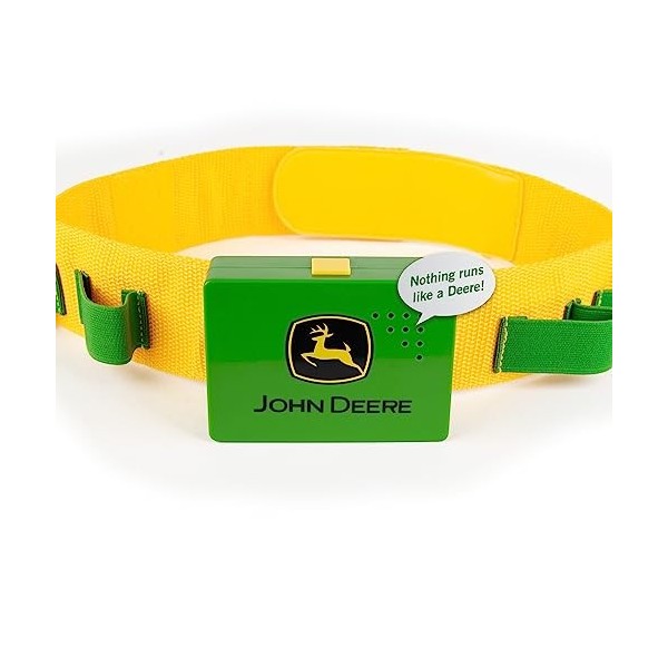 TOMY ERTL John Deere Deluxe Ceinture à Outils parlante, 35070, Vert, Taille Standard