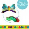 Kids Preferred The World of Eric Carle: The Very Hungry Caterpillar Reversible Caterpillar/Butterfly Plush by Kids Preferred 