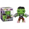 Blast Bro Gamer Hulk & Thor Pop! Bundled with Captain Marvel Figure + Domez / Skeleton Exclusive + Black Widow Plush 5 Items