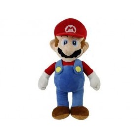 Peluche géante Super Mario 90 cm - pour Mario : Grand Plombier - Set Doudou Enfant XXL + 1 Carte Offerte
