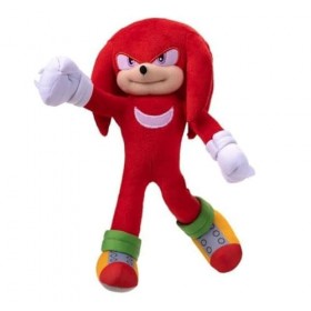 Sonic The Hedgehog 2 The Movie - Personnage en Peluche 23cm - Knuckles