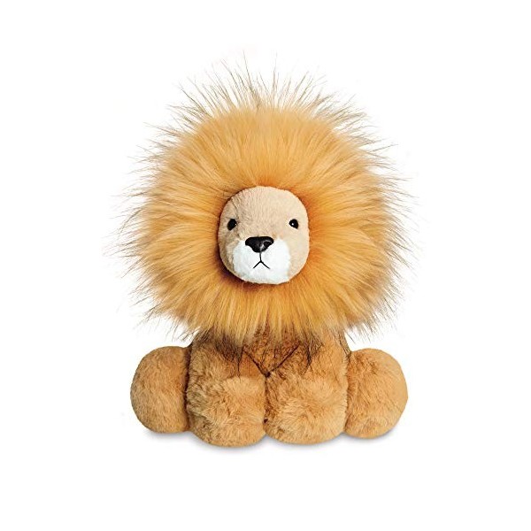 Aurora, 61409 Luxe Boutique Zahara Lion Peluche Marron 30,5 cm