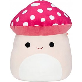 Squishmallow Oficial Kellytoy Food Squad CT6619 Animal en peluche douce à collectionner champignon Malcolm, 17,8 cm 