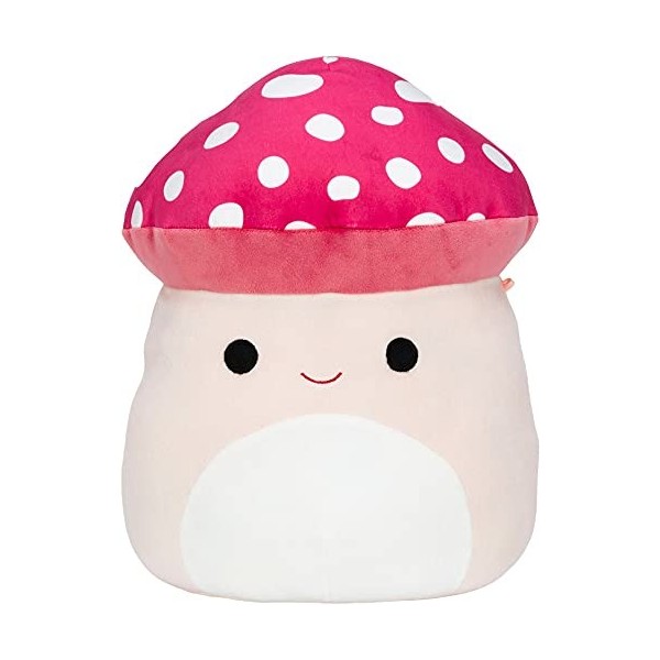 Squishmallow Oficial Kellytoy Food Squad CT6619 Animal en peluche douce à collectionner champignon Malcolm, 17,8 cm 