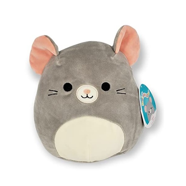 SQUISHMALLOW KellyToys – 20 cm – Misty The Mouse – Jouet en peluche super doux en forme danimal en peluche, cadeau danniver