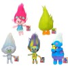 DreamWorks Trolls Peluche douce 28 cm Coffret cadeau – Les 5 – Poppy, Guy Diamond, Fuzzbert, Harper & Biggie