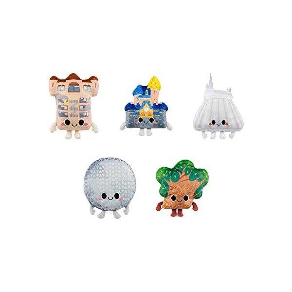 Funko Pop! Lot de 5 peluches Walt Disney World pour 50e anniversaire de mariage Hollywood Tower H tel, ch teau, vaisseau spat