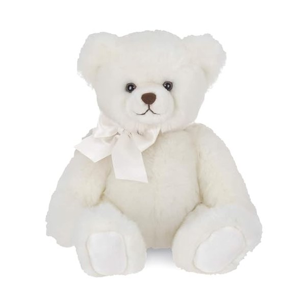 Bearington Collection Peluche tremble Blanche 17 Pouces