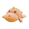 perfk Dessin animé dinosaure en peluche câlin oreiller jouet en peluche pour canapé, sol de lit fabrication exquise coussin d