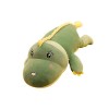 perfk Dessin animé dinosaure en peluche câlin oreiller jouet en peluche pour canapé, sol de lit fabrication exquise coussin d