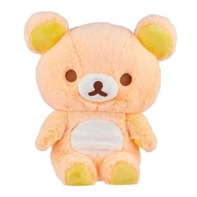 Rilakkuma San-X Original Sherbet Series Peluche à poils longs Orange 38 cm