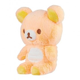 Rilakkuma San-X Original Sherbet Series Peluche à poils longs Orange 38 cm