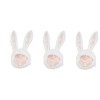 ibasenice 5 Pièces Chapeau Lapin Costume En Peluche Femmes Enfants Costume 2023 Chinois Nouvel An Costume Pâques Costume Pâqu