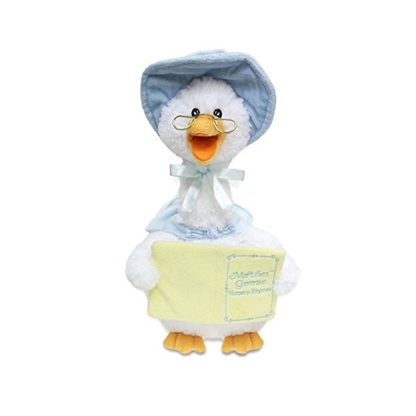 Cuddle Barn Mother Goose Plush, 14-Inch, Blue by Cuddle Barn