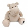 Histoire dOurs - Peluche Géante Hippopotame - HipCool - Beige - 85 Cm - Très Grande Peluche Douce et Mignonne pour les Cali