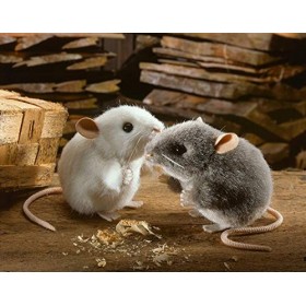 Maus Pops, grau - Plüschtier von Kösen