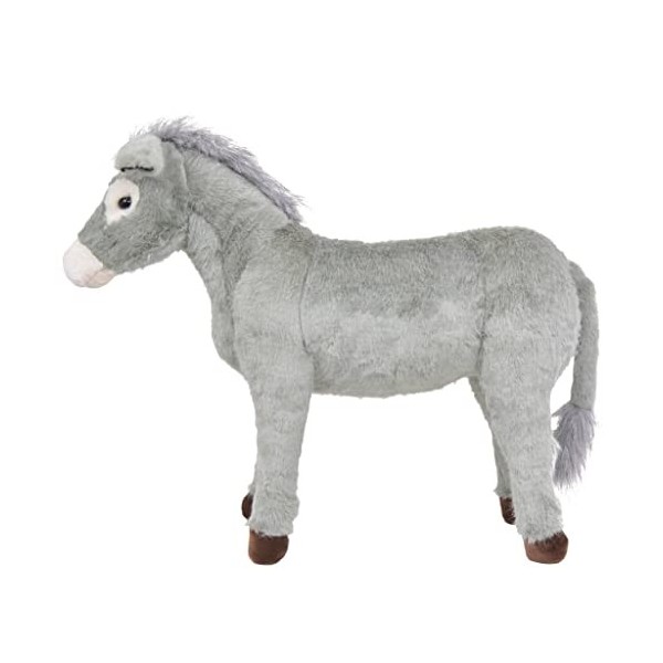 Toshilian Peluche Géante, Jouet danimaux en Peluche Jouet Enfant Jouet en Peluche Âne Gris XXL