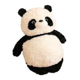 Peluches Mignon Panda en Peluche couché Plat Panda poupée Debout et Assis Panda poupée Zoo Enfants Filles Cadeau en Peluche J